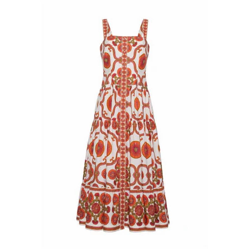 NEW CARA CARA margarita dress in mod floral ivory - Picture 4 of 5